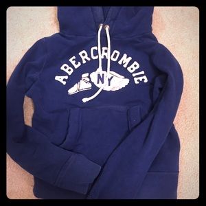 Blue Abercrombie hoodie